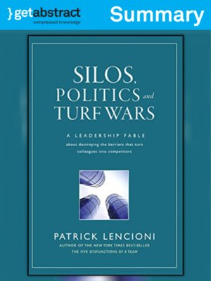cover image of Silos, Politics and Turf Wars (Summary)